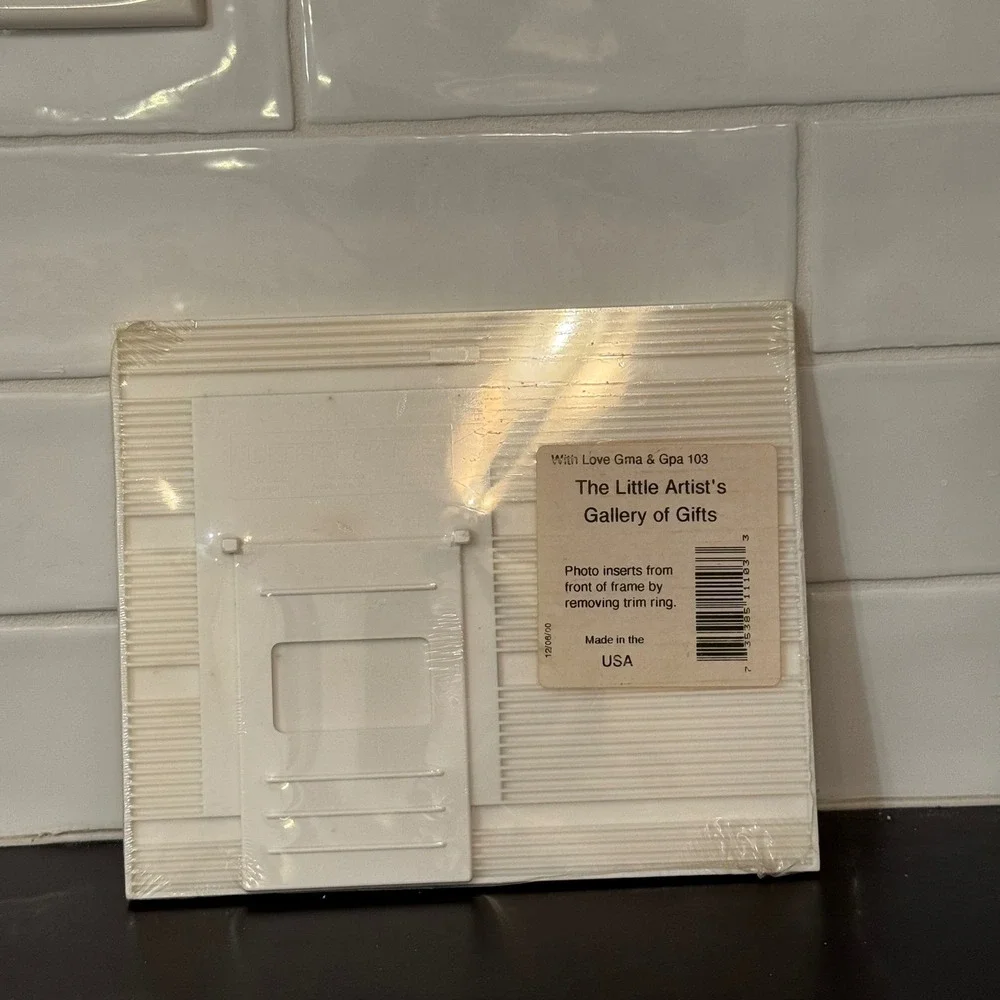 The Studio Resource Photo Frame Grandparents 8.5x7 White With Love Gma & Gpa 103